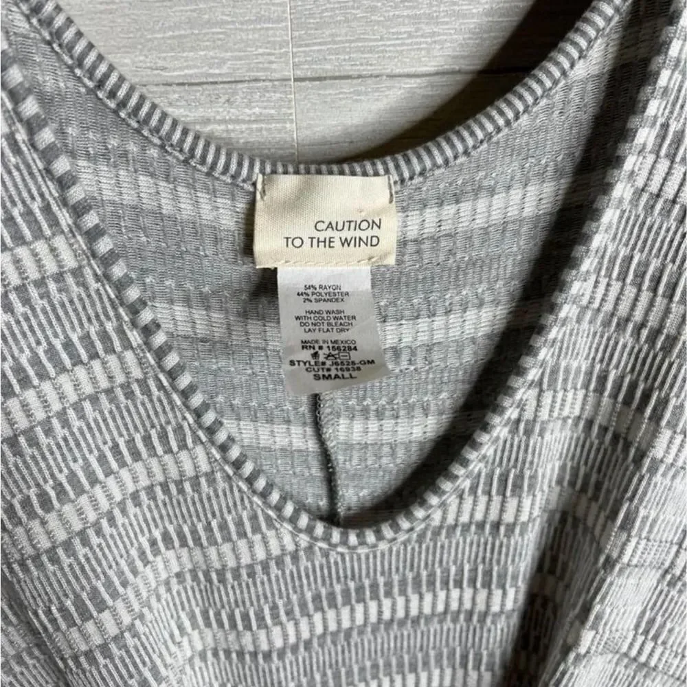 Caution To The Wind Romper
